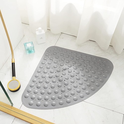 Triangular shower mat non - shower, non-slip