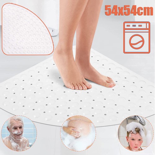 Suction corner shower mat - suction,
