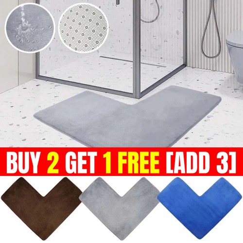 Corner shower mat - corner,
