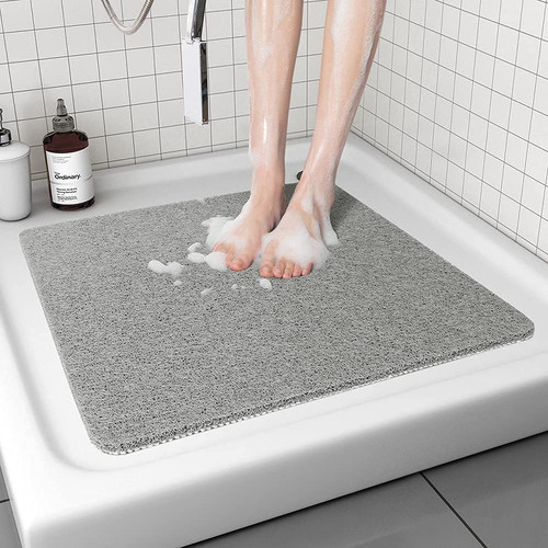 Corner shower mat - shower, mat,