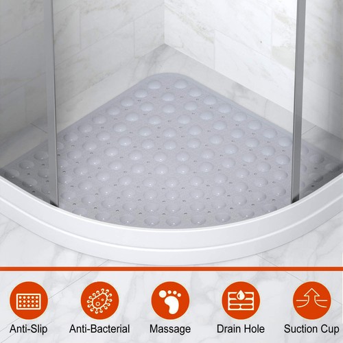 Corner shower mat - mat, slip