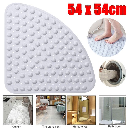 Corner bath shower - mat, non