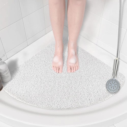 Corner shower mat non - , –