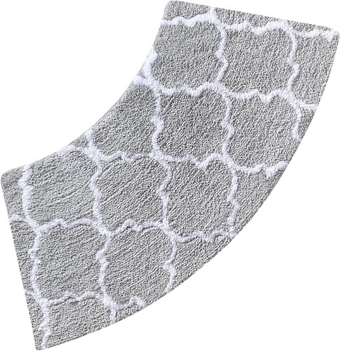 Curved shower mat bath - curved,