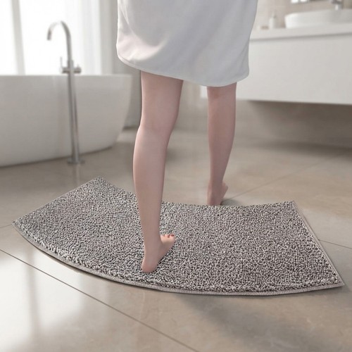 Elegant fan shaped curved bath - elegant, fan-shaped