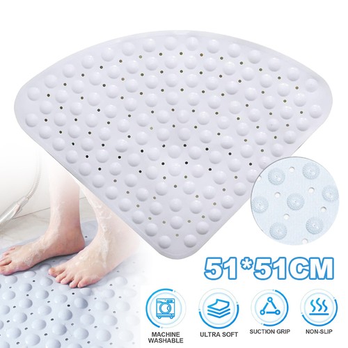 New corner shower - shower, mat
