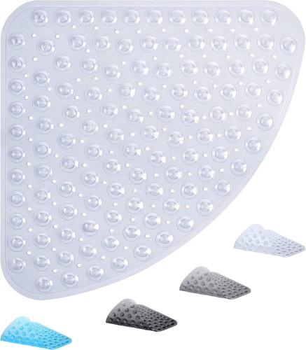 Corner shower mat 54x54cm - corner, mat,