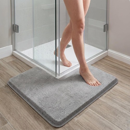 Shaped bath mat corner - l-shaped,