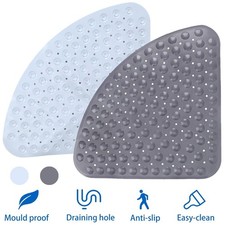 Corner Non Slip Shower Mat for