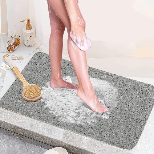 Loofah shower mat for inside - loofah,