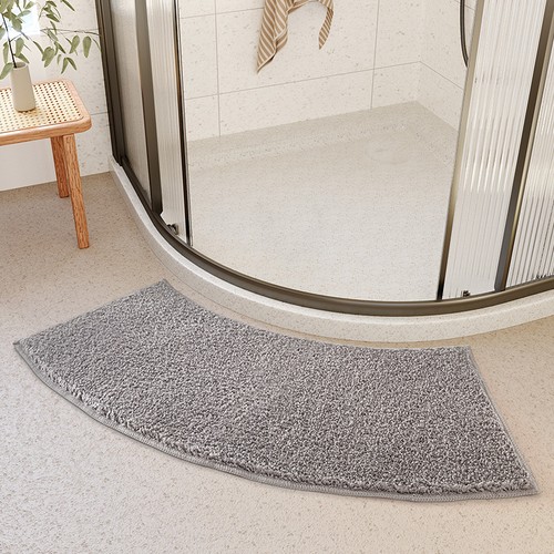Curved shower mat soft - curved, mat,