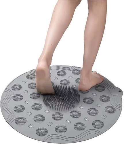 Shower mat non slip round - shower, bath