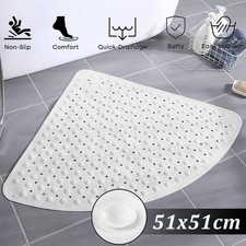 Rubber Corner Shower Mat