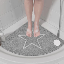 Non Slip Corner Shower Mat