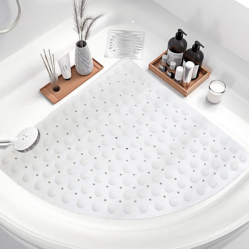 Corner shower mat - corner,