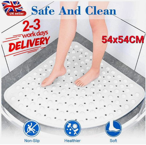 Anti mould quadrant bath mat - anti,