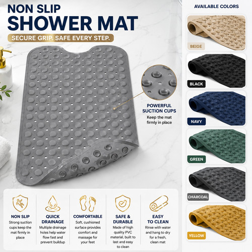 Shower mat non slip - mat,