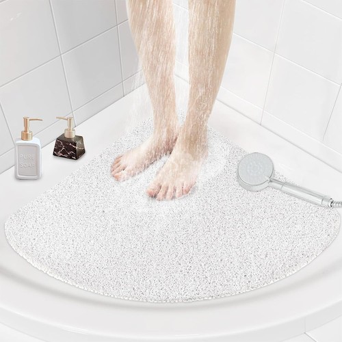 Corner shower mat - shower, mat,